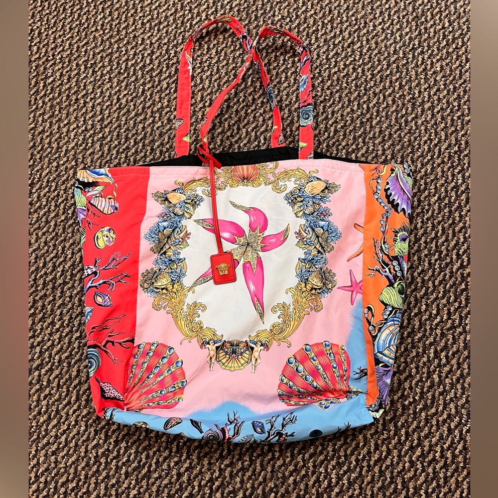 VERSACE Tresor De La MerPrint Tote